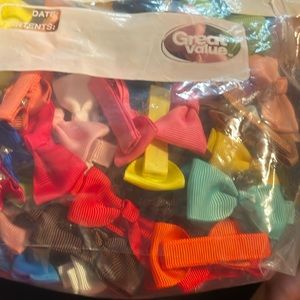 44 baby hairbows safety sides
